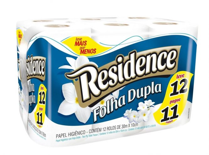 Papel higiénico Residence